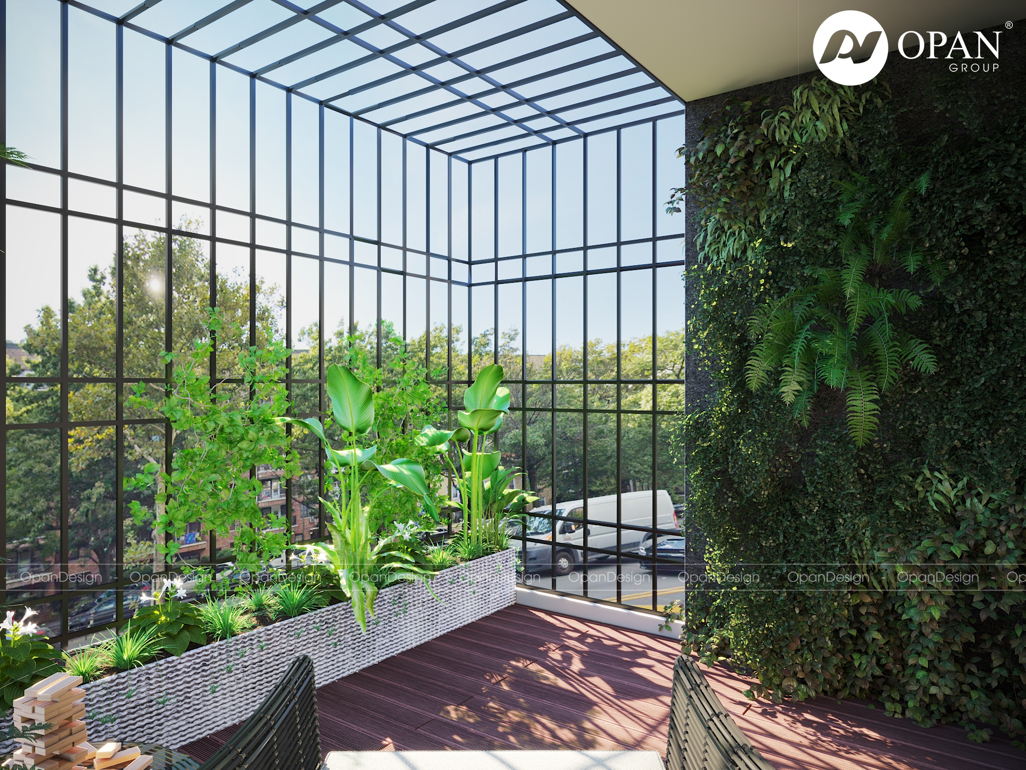 Thiết kế nhà phố 5m