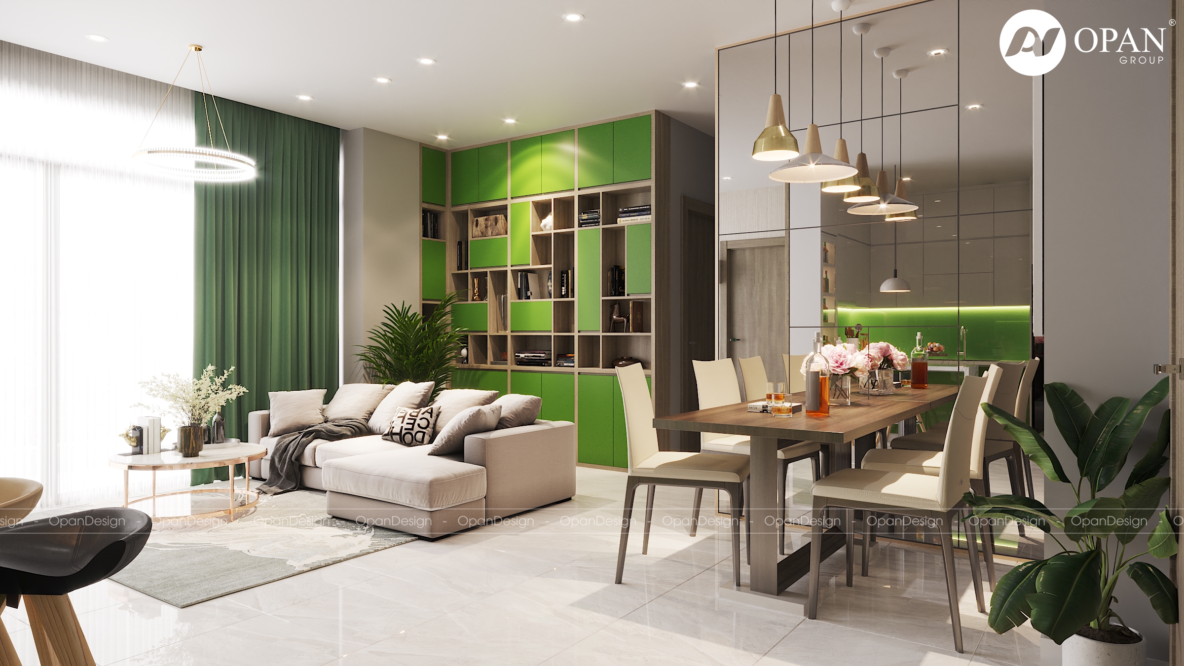 Thiết kế nội thất chung cư 100m2