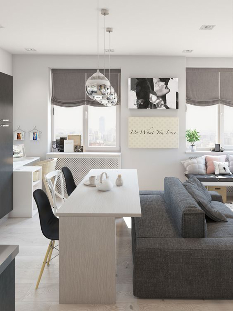 Hình ảnh những căn hộ nhỏ 20m2 đẹp nhất Việt Nam