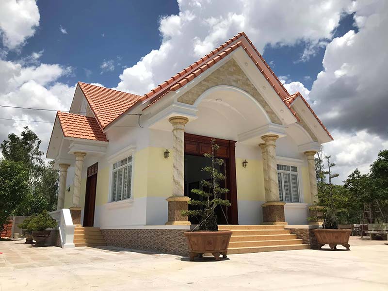 XÂY NHÀ CẤP 4 200 TRIỆU Ở NÔNG THÔN