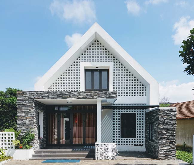 Mẫu nhà 1 tầng 4 phòng ngủ