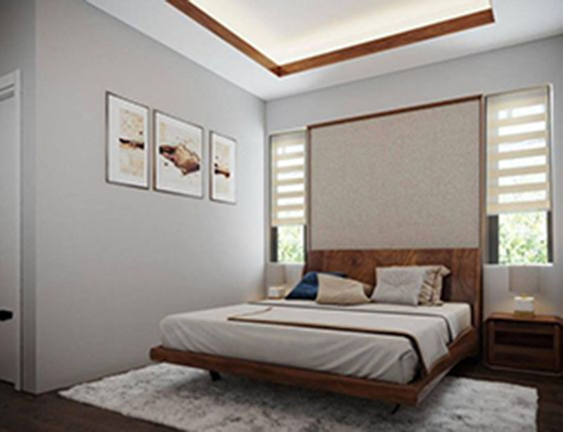 Mẫu thiết kế nội thất phòng ngủ nhỏ với diện tích từ 8m2 - 9m2