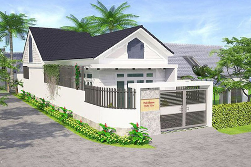 Mẫu thiết kế nhà cấp 4 với thiết kế 3 phòng ngủ cực rộng rãi
