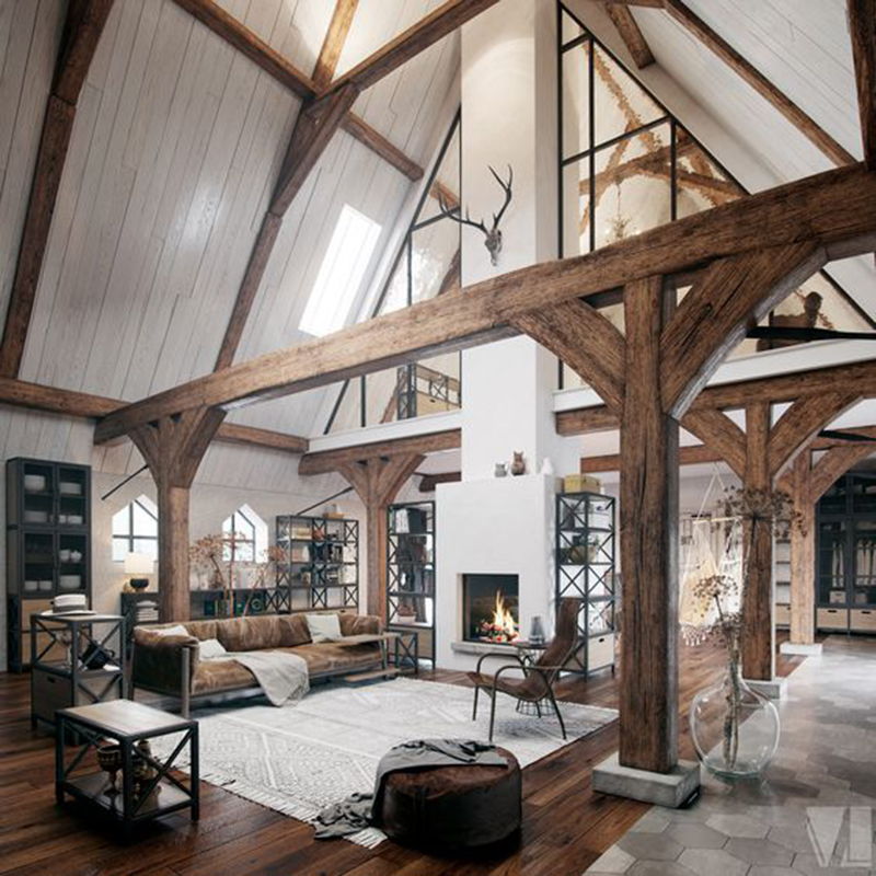 PHONG CÁCH THIẾT KẾ RUSTIC (RUSTIC STYLE)