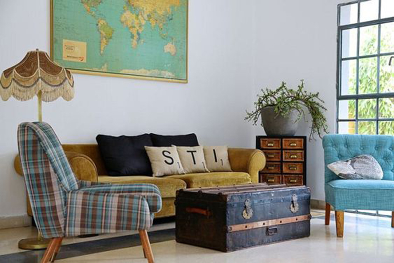Thiết kế nội thất nhà ở Phong cách thiết kế Retro Vintage