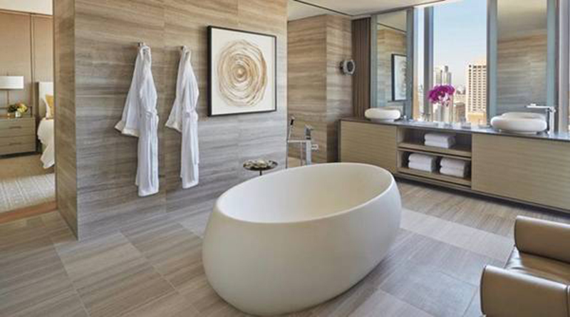 Mẫu thiết kế nội thất phòng tắm đẹp biệt thự cổ điển châu âu