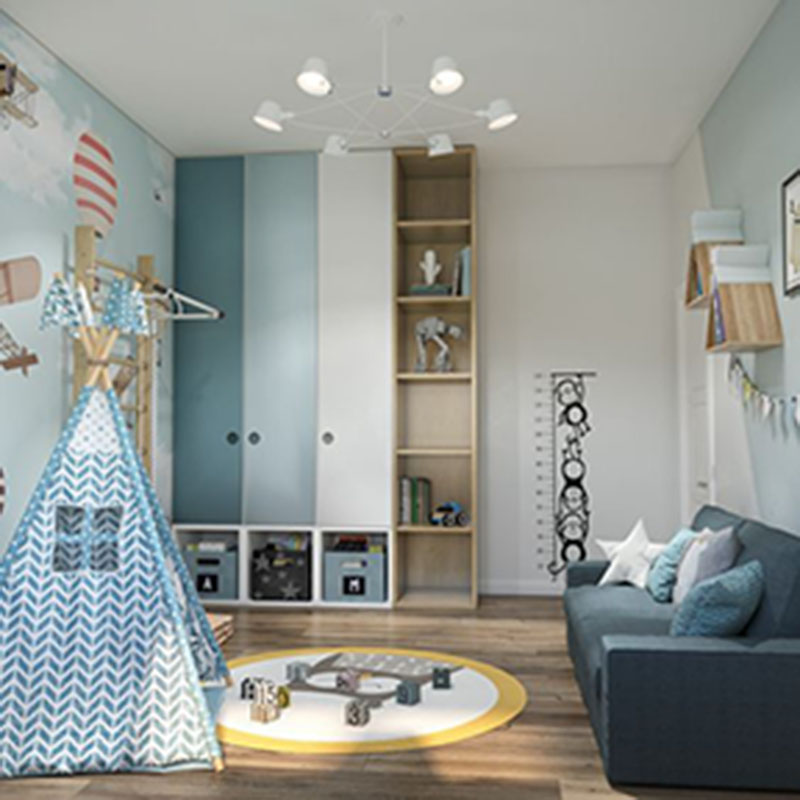 Chú ý chọn vật dụng decor phù hợp cho phòng ngủ bé trai