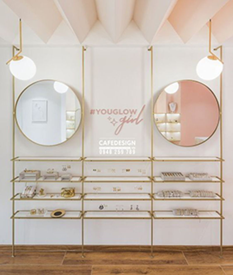 Thiết kế showroom mỹ phẩm