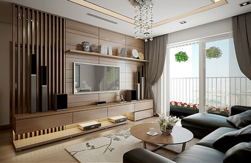 Thiết kế phòng khách hiện đại đẹp