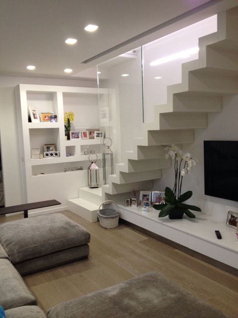 Thiết kế nội thất phòng khách nhà cấp 4 hiện đại diện tích nhỏ, đơn giản