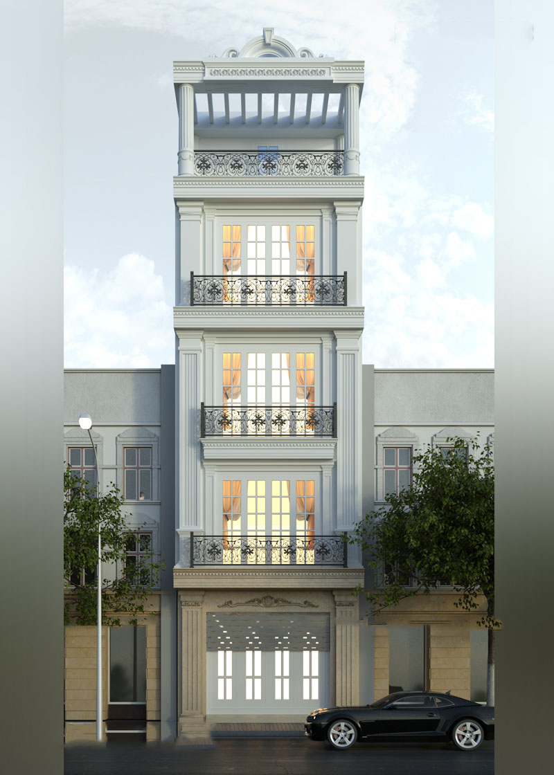 GIÁ TRỊ THẨM MỸ CỦA NHÀ ỐNG TÂN CỔ ĐIỂN