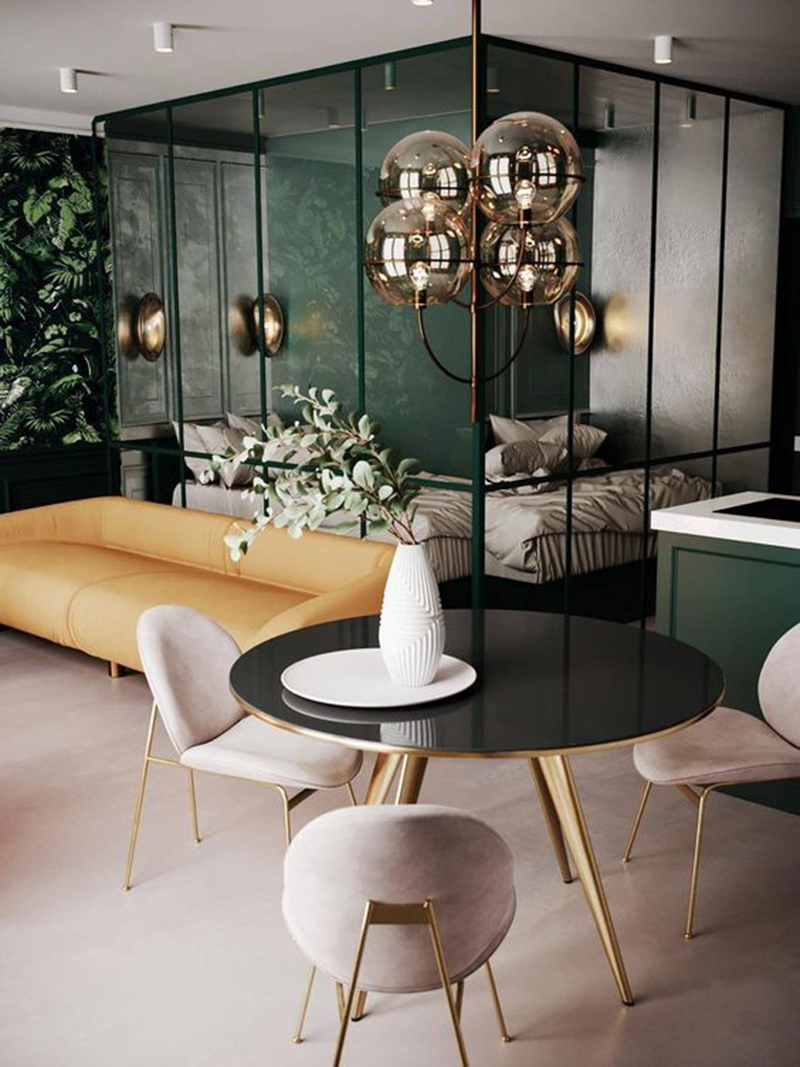 Phòng ngủ đôi cho trẻ trong thiết kế căn hộ 65m2