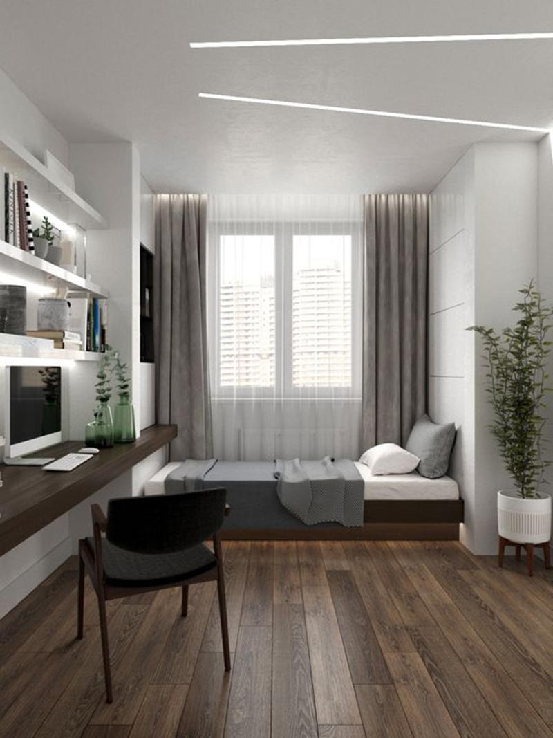 Mẫu 11 - Một số mẫu thiết kế nội thất chung cư do OPAN thực hiện