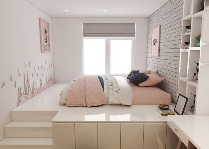 Mẫu 9 - Một số mẫu thiết kế nội thất chung cư do OPAN thực hiện
