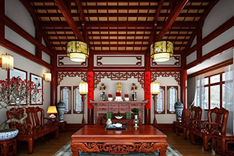 Màu sắc trong thiết kế phòng thờ