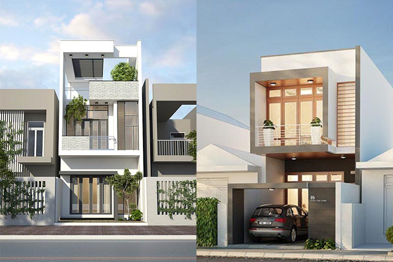 Mặt bằng nhà phố 5m MỚI