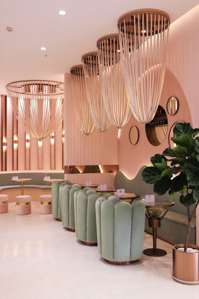 Mùi hương dịu nhẹ cho không gian thiết kế thi công spa đẹp