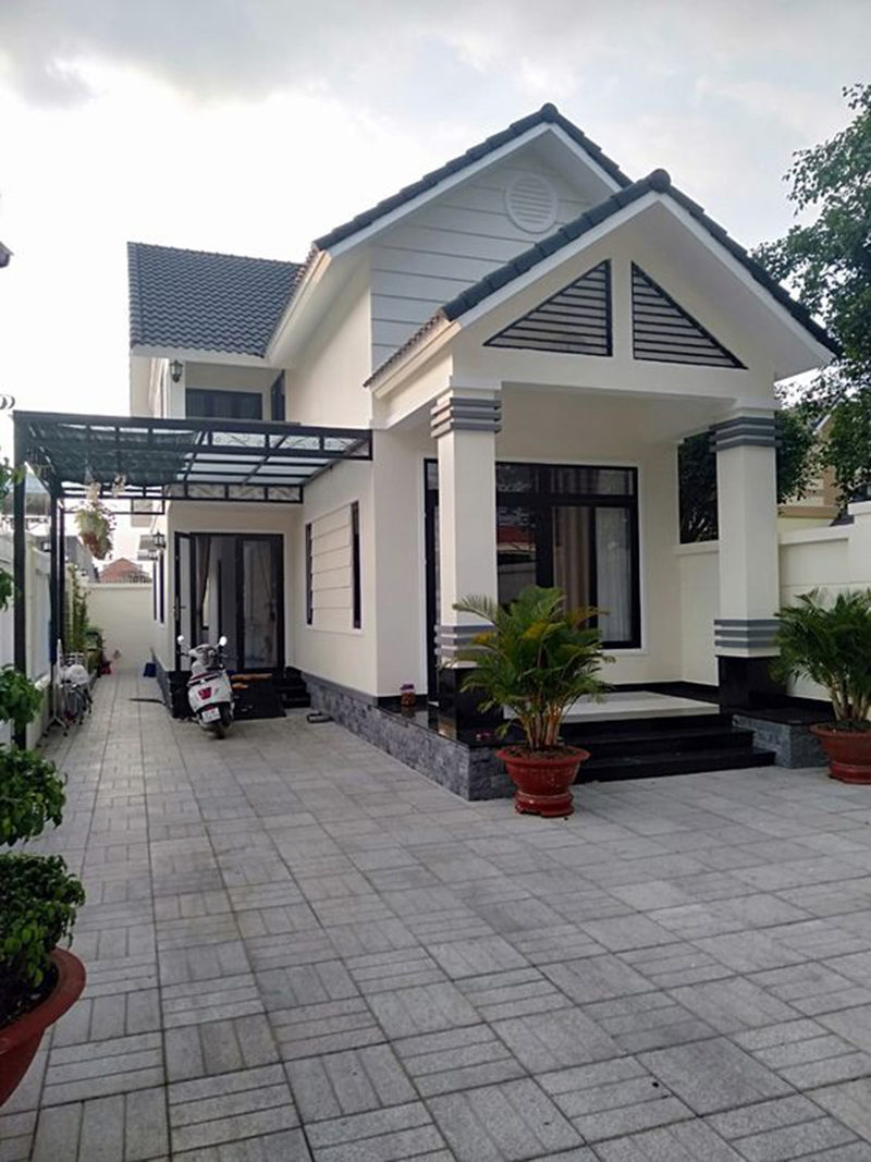 Mẫu nhà cấp 4 có gác lửng