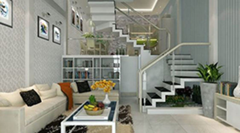 Mẫu nhà cấp 4 có gác lửng