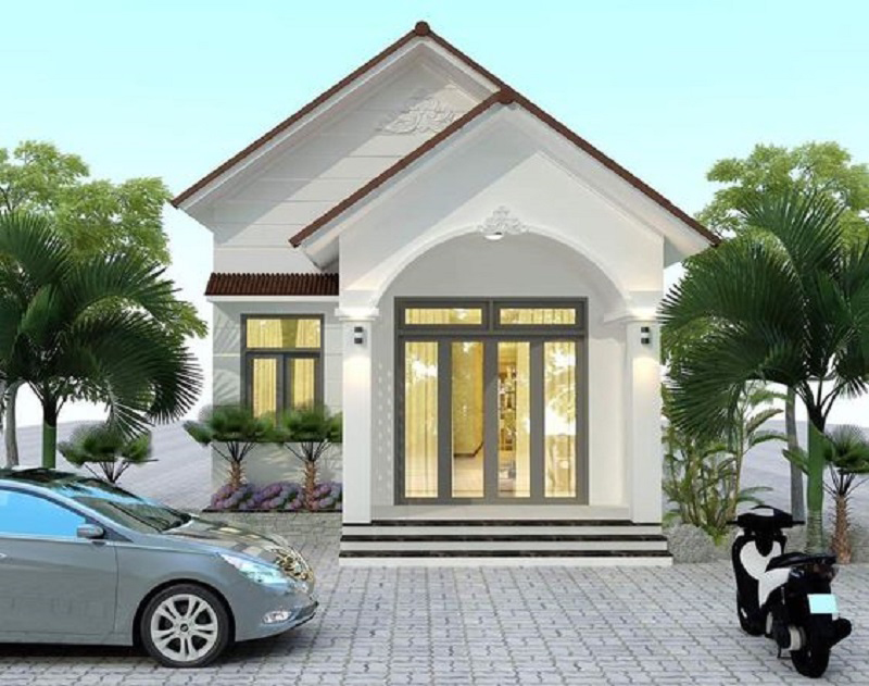 Mẫu nhà cấp 4 đẹp đơn giản 500 triệu đồng