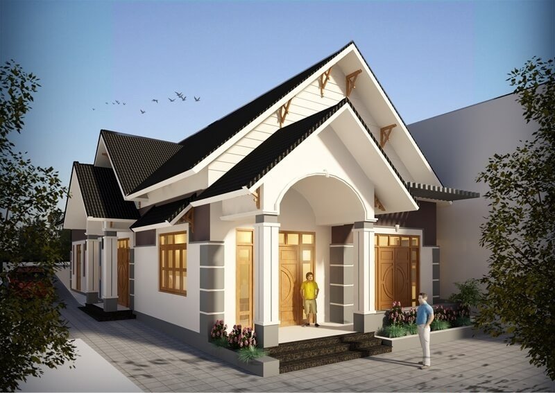 Mẫu nhà cấp 4 đơn giản