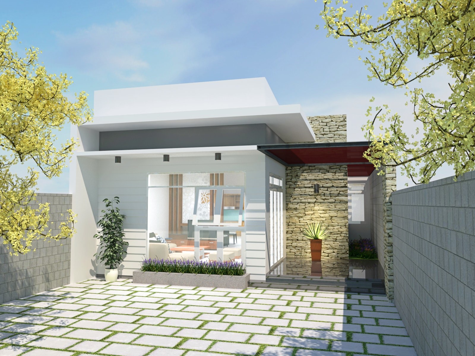 Mẫu thiết kế nhà cấp 4 và 1 tầng đẹp