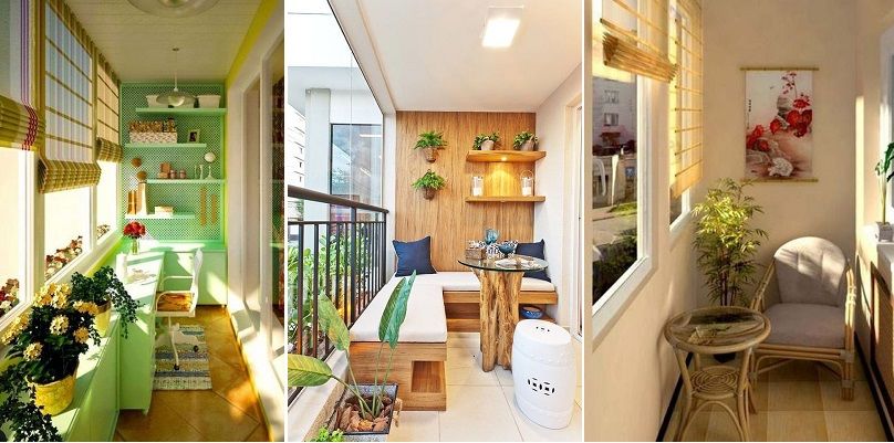 Thiết kế ban công theo phong cách nhà ở