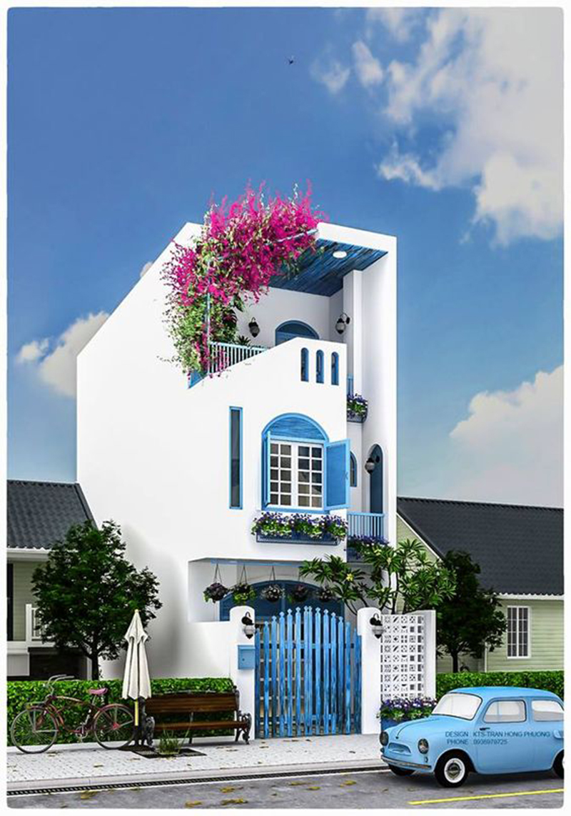 Nhà ống đẹp 2 mặt tiền