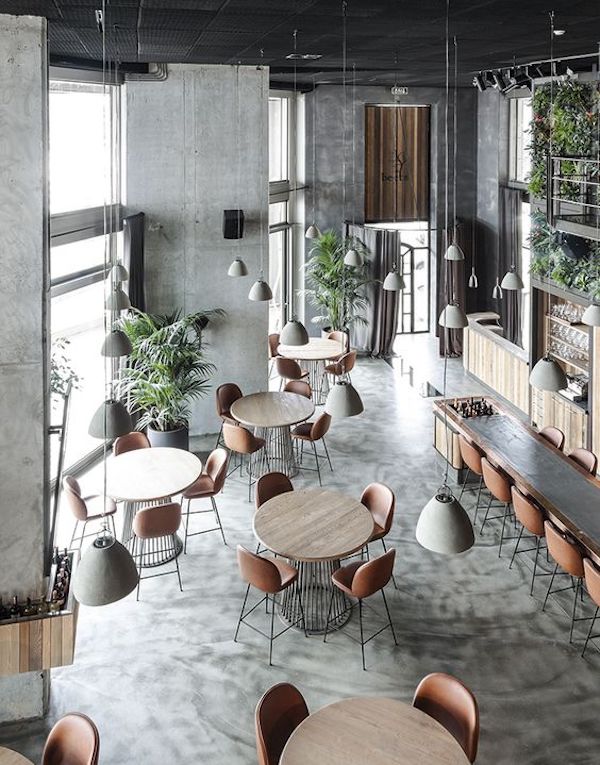 Thiết kế quán cafe nhà ống nhà phố