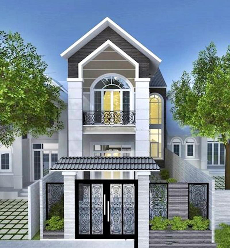 Mẫu nhà cấp 4 mái thái
