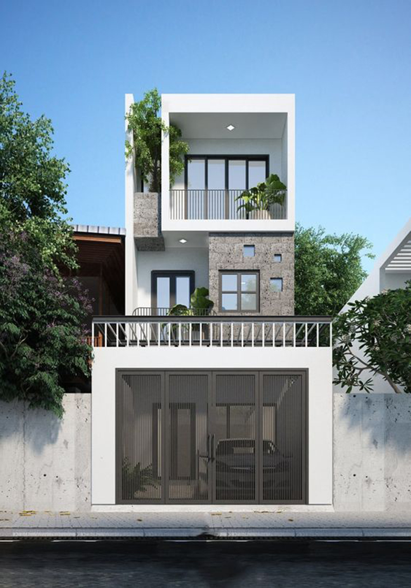 Nhà ống đẹp mặt tiền 5m