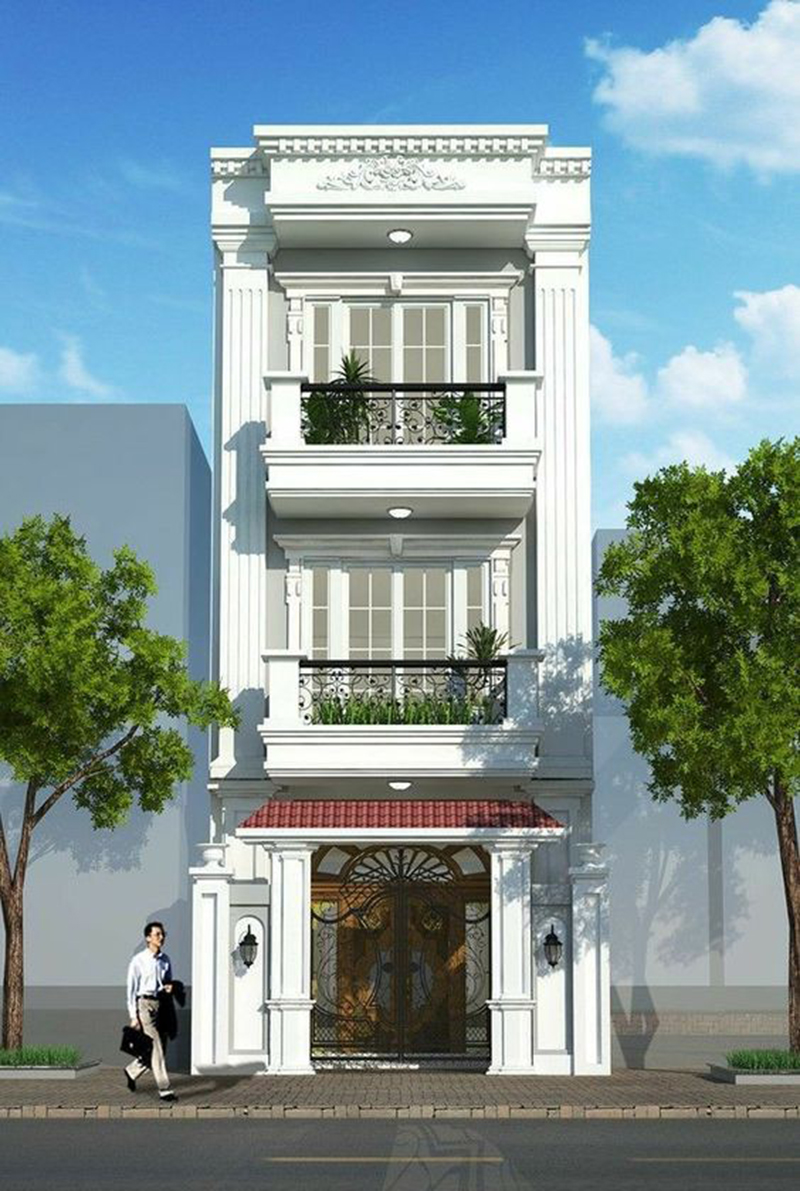 Nhà ống đẹp mặt tiền 6m