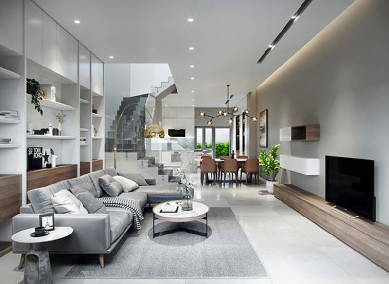 Thiết kế nội thất phòng khách đẹp