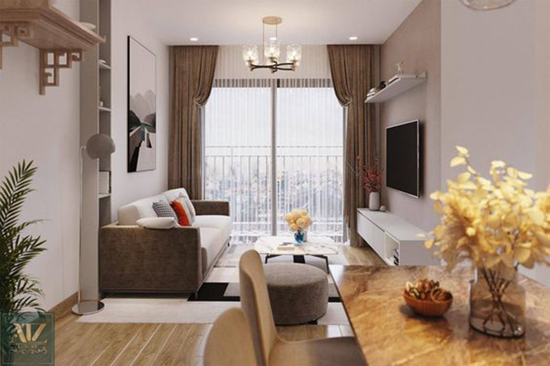 40 Mẫu thiết kế phòng khách chung cư đẹp  xu hướng 2023