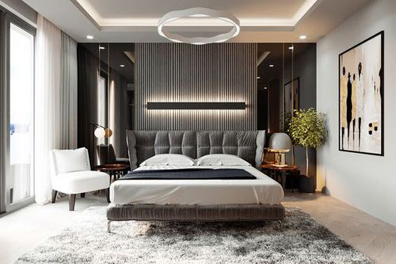 Ngủ ngon hơn với mẫu thiết kế phòng ngủ biệt thự theo phong thủy