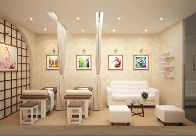 Thiết kế nội thất spa nhỏ đẹp - Mini tại nhà