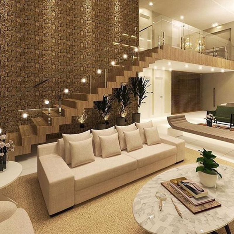 Thảm trải sàn phòng khách tân cổ điển