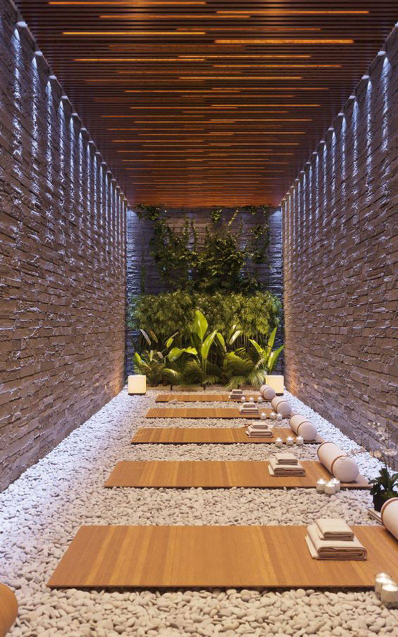 Setup spa với phong cách thiên nhiên