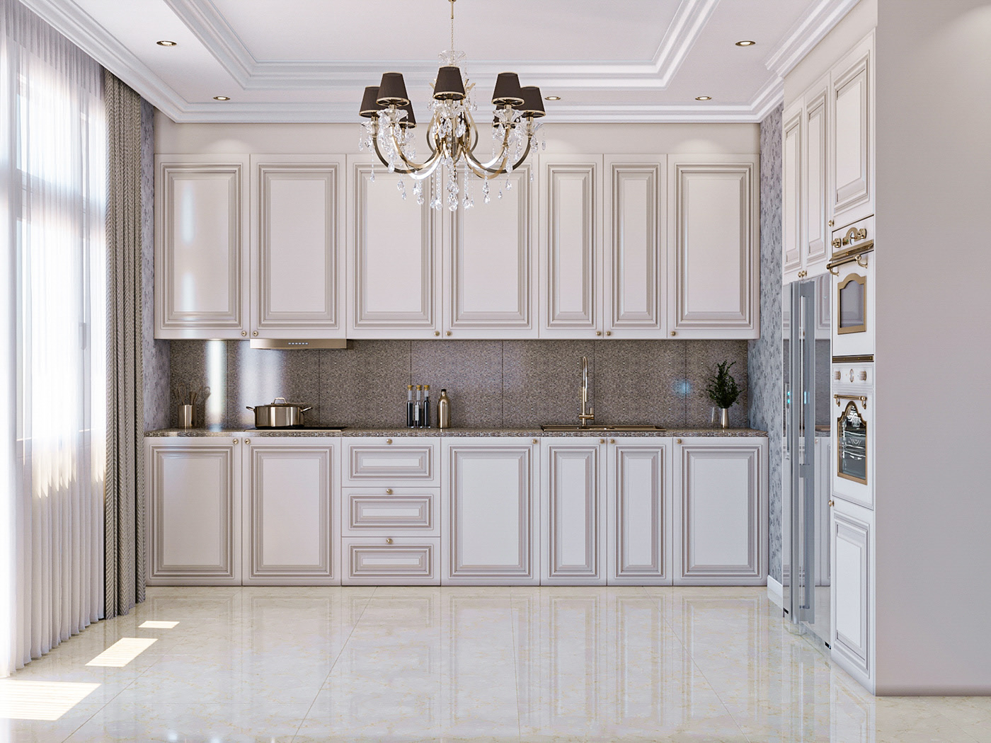Thiết kế nội thất biệt thự tân cổ điển