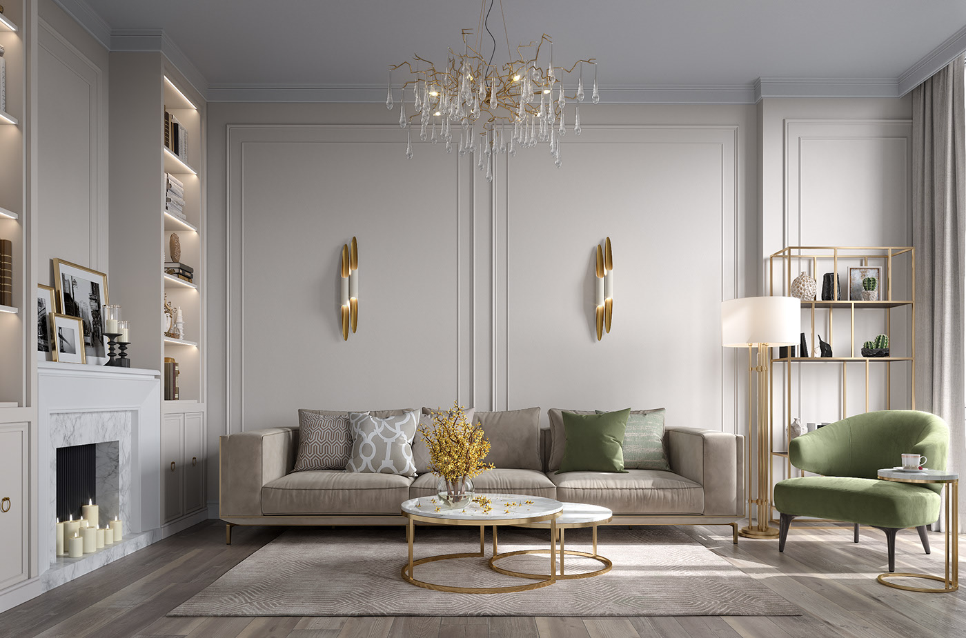 Thiết kế nội thất chung cư 100m2