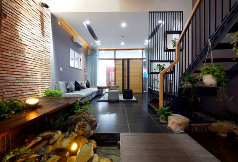 Mẫu thiết kế với tone màu trầm, ấm
