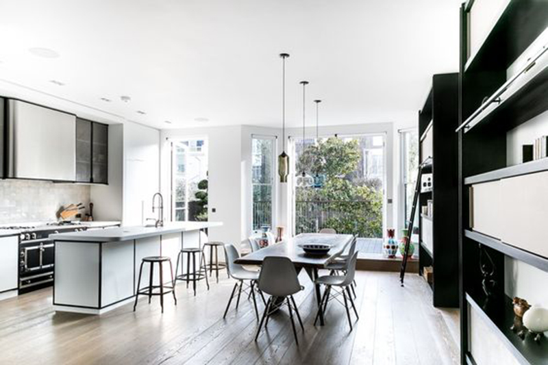 Thiết kế chung cư 100m2 phong cách trẻ trung hiện đại