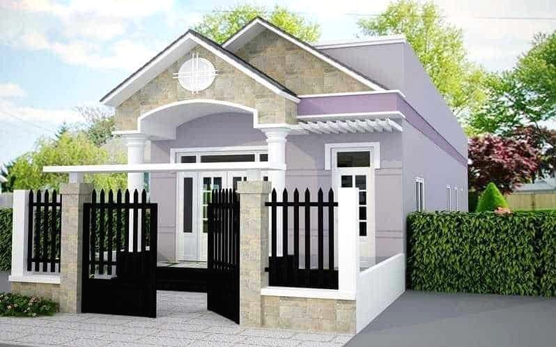 Mẫu nhà cấp 4 đơn giản 200 triệu đồng