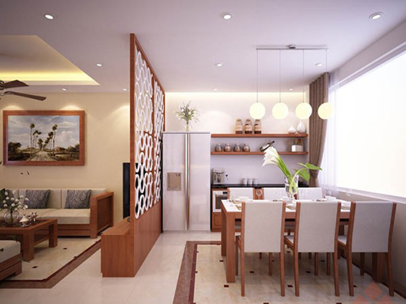 Sử dụng vách ngăn CNC cho chung cư