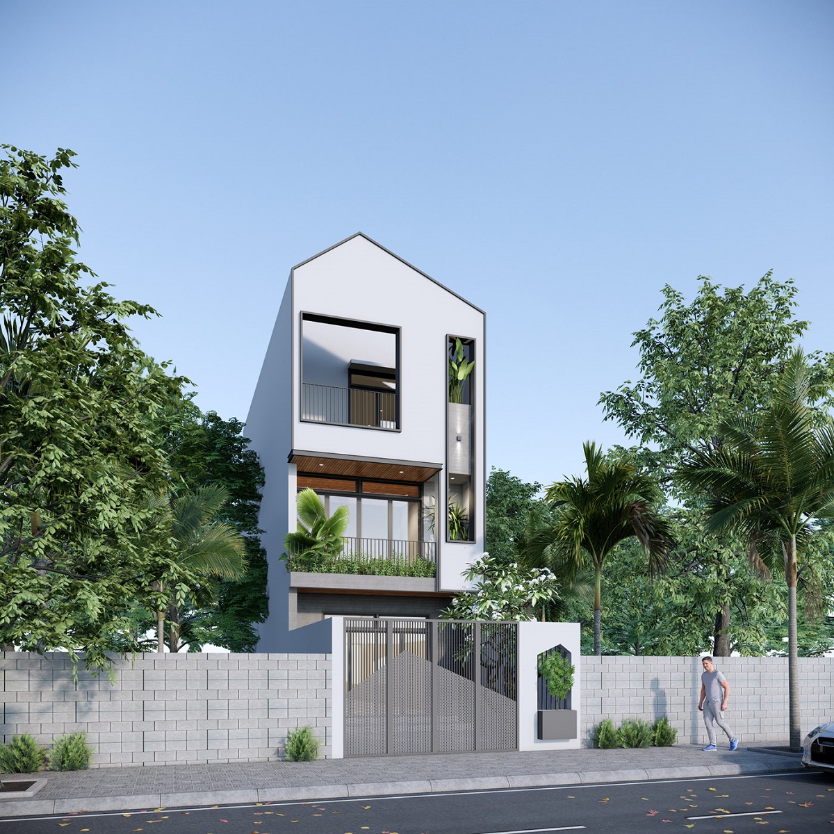 Xây dựng nhà phố