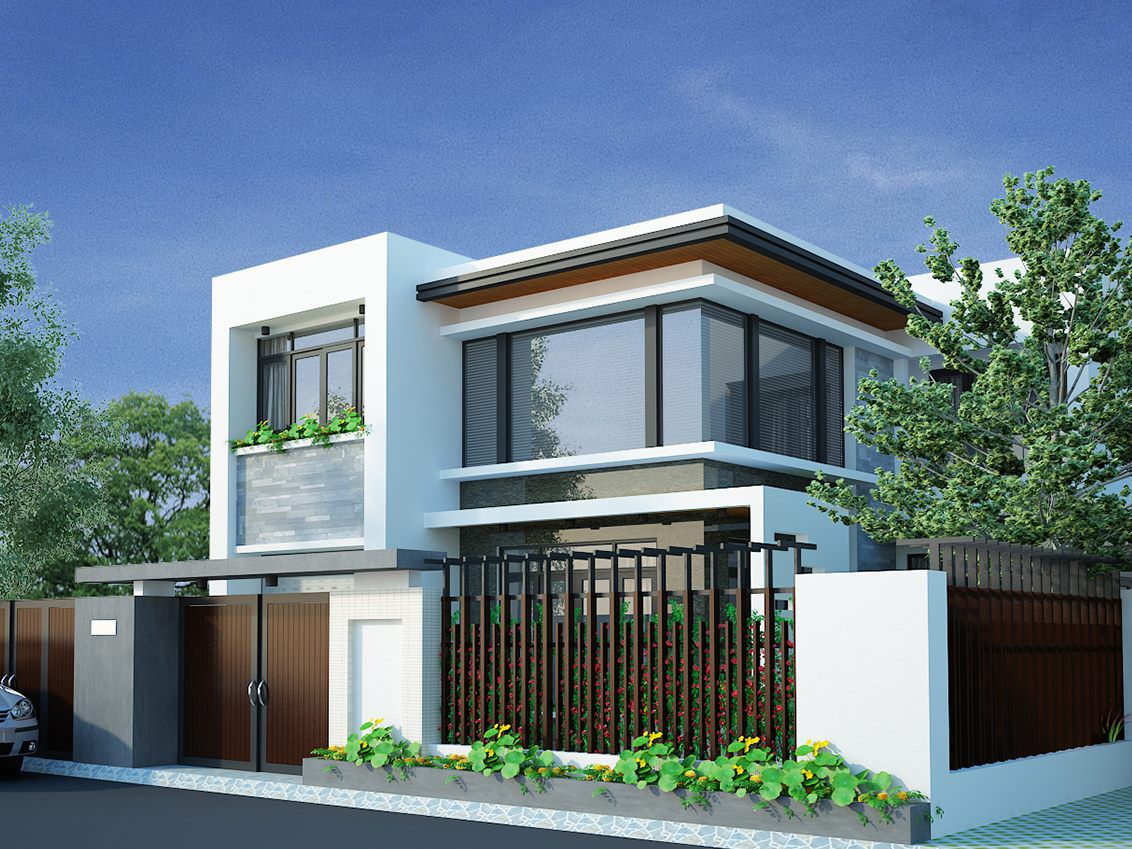 xây nhà 2 tầng 300 triệu ở nông thôn