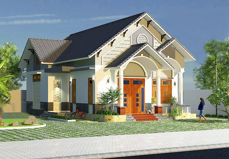 Biệt thự 1 tầng 3 Phòng ngủ