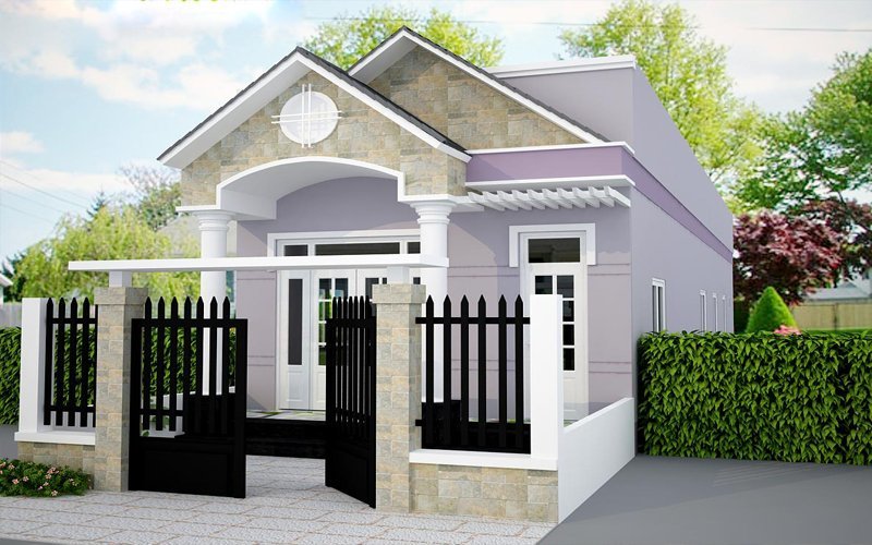 Kinh phí xây dựng nhà cấp 4 có gác lửng 3 phòng ngủ