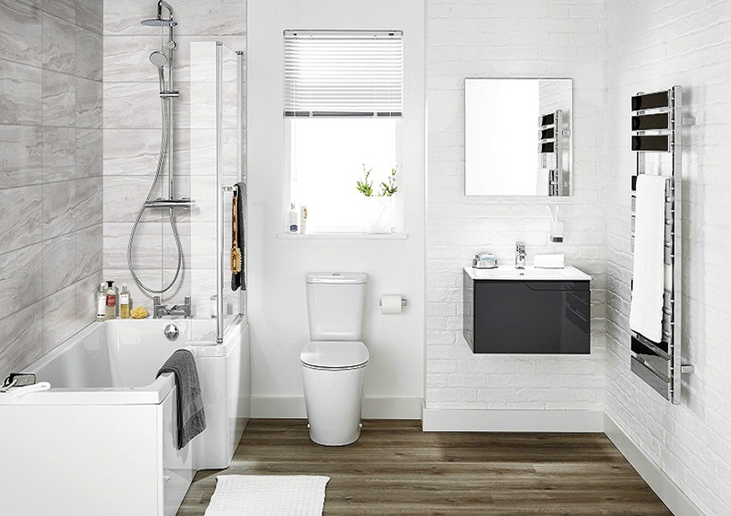 Thiết kế phòng tắm cho nhà cấp 4 đẹp 100m2