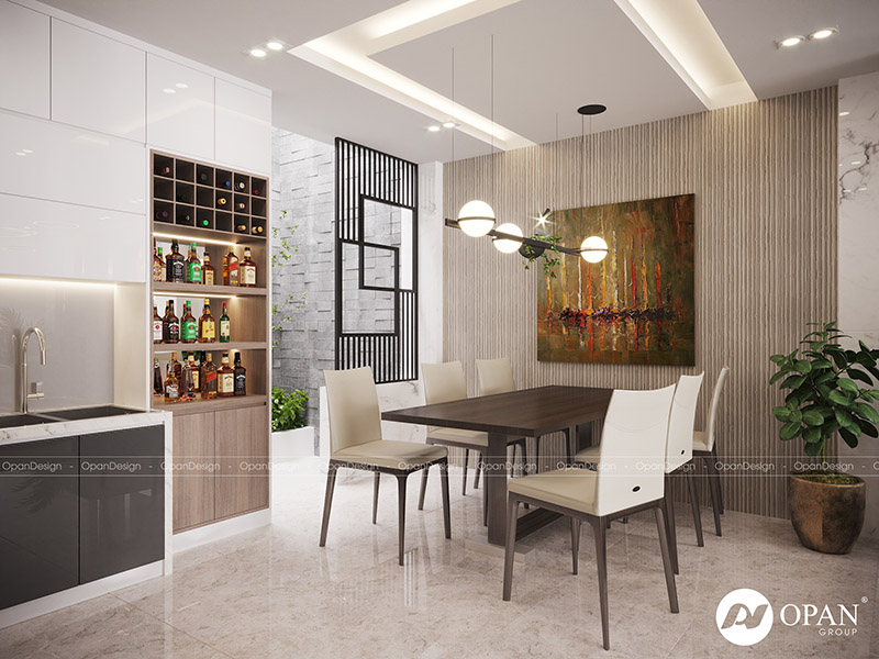 Thiết kế nội thất căn hộ anh Ngọc